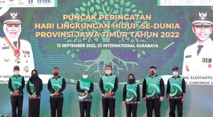 Hadiri Puncak Peringatan Hari Lingkungan Hidup Sedunia, Ini Pesan Khofifah